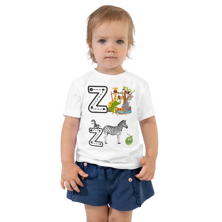 JoBeth Design White Zz Toddler T-Shirt👚 product image (1)