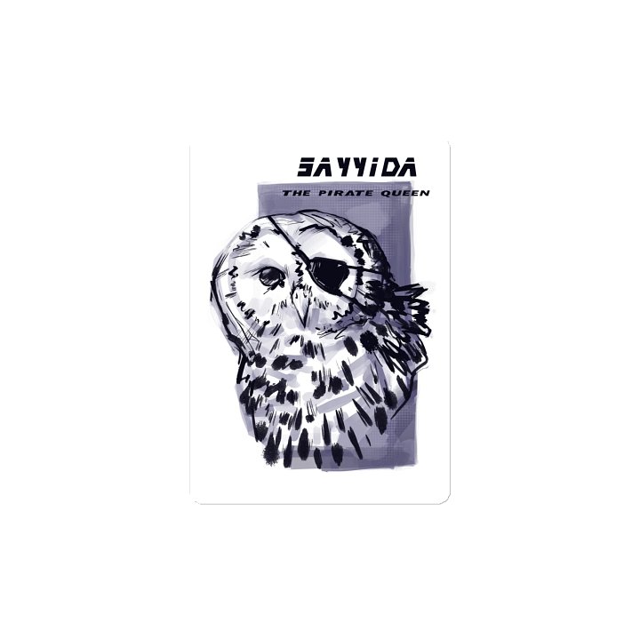 Sayyida: The Pirate Queen - Die-Cut Magnet product image (2)