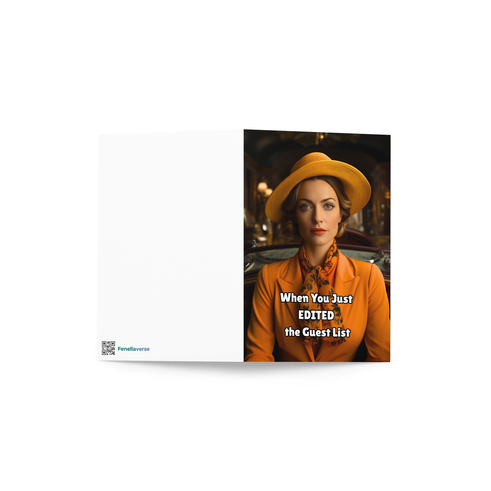 When You Just EDITED The Guest List product image (2)
