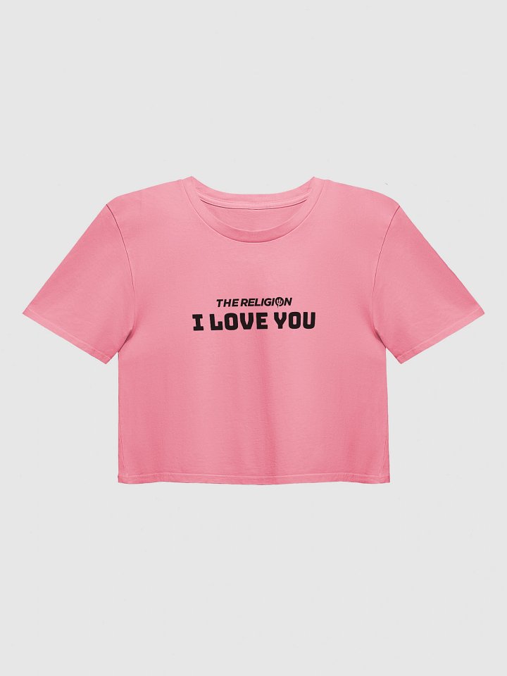 'I LOVE YOU' The Religion Crop Top product image (1)