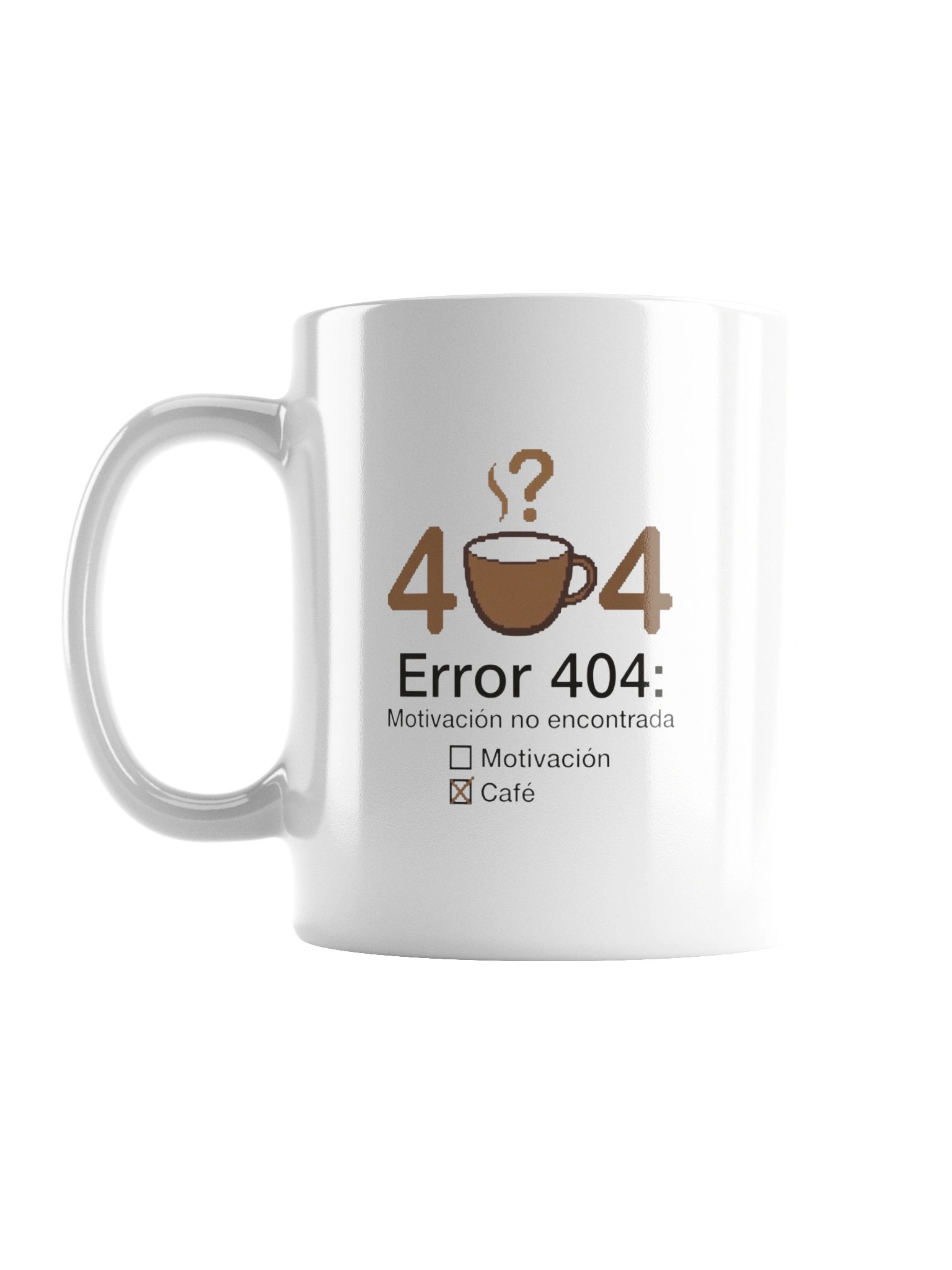 Taza "Error 404: Motivación no encontrada" | Humor de Oficina y Café product image (2)