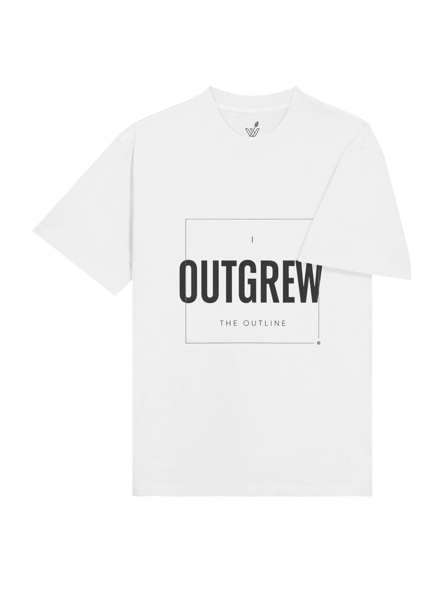 Velyen Outgrew the Outline Unisex Oversized T-Shirt product image (4)