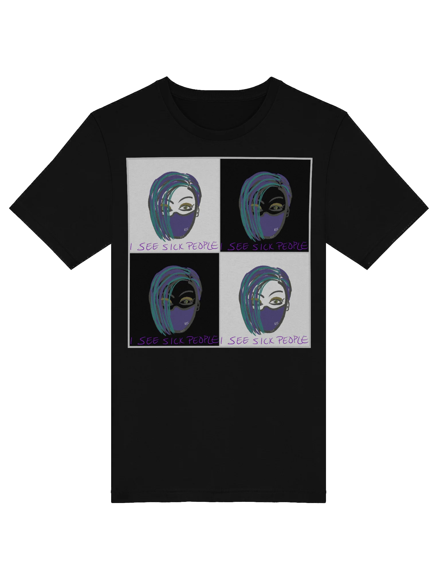 I See Sick People (Warhol version) tee product image (5)
