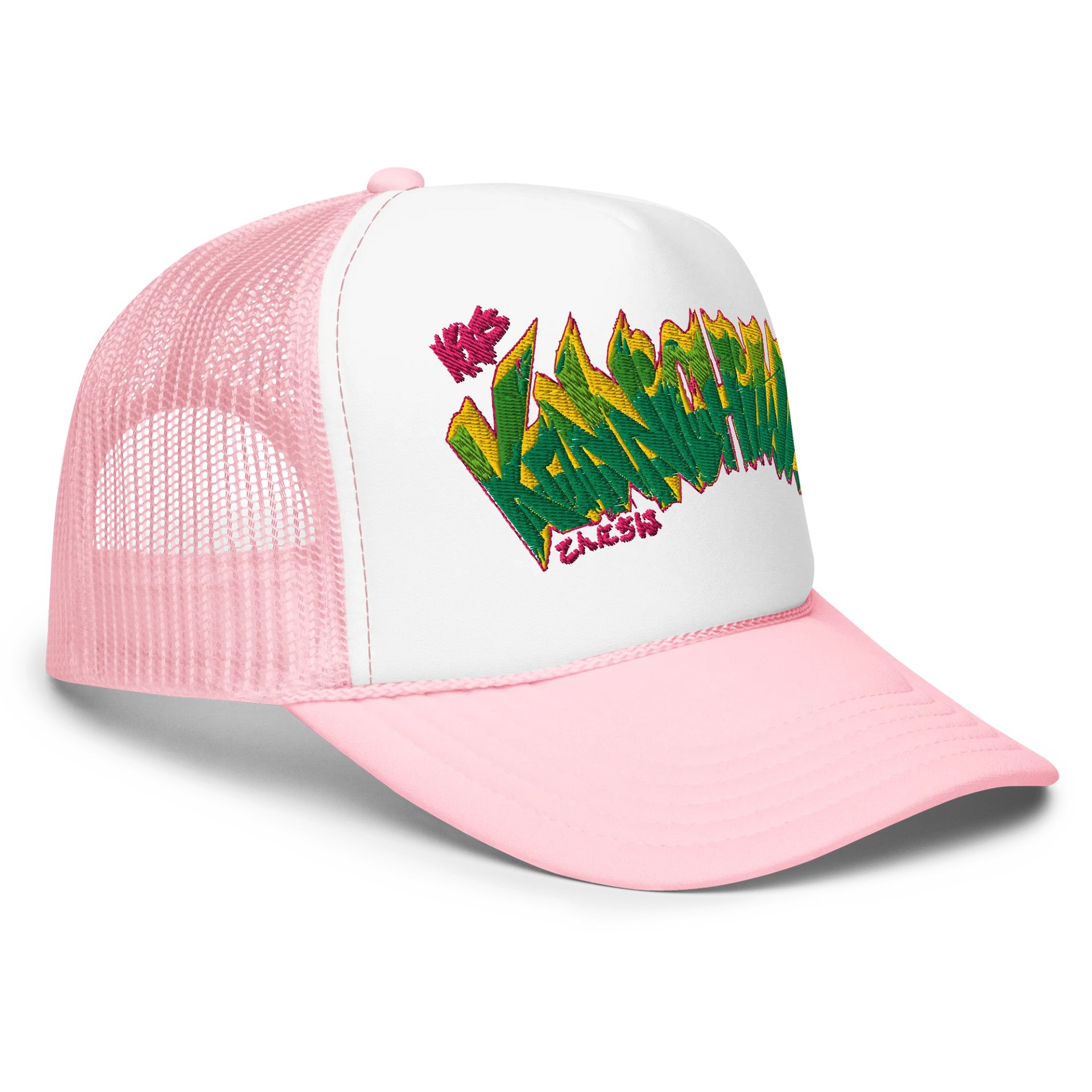 KONNICHIWA - Embroidered Foam Trucker Hat product image (3)