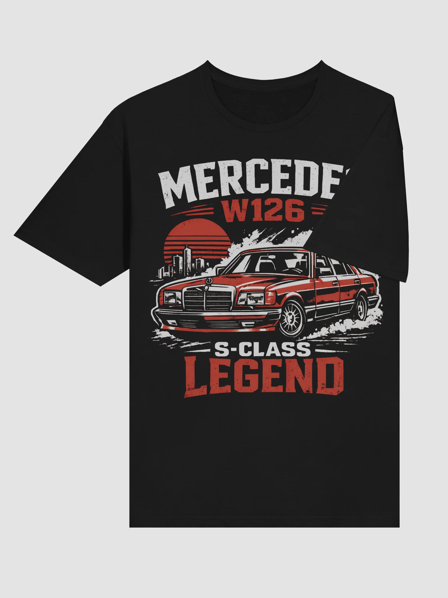 Mercedes W126 - Shirt product image (6)