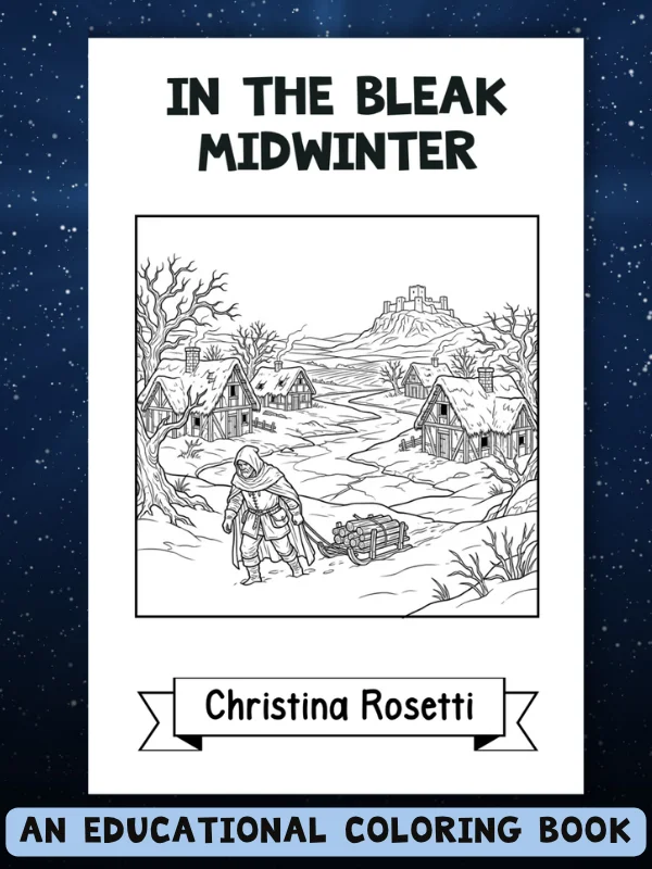 In the Bleak Midwinter Coloring Book product image (1)