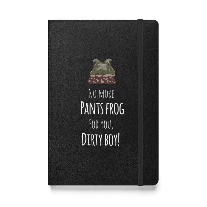 No More Pants Frog For You journal! product image (1)