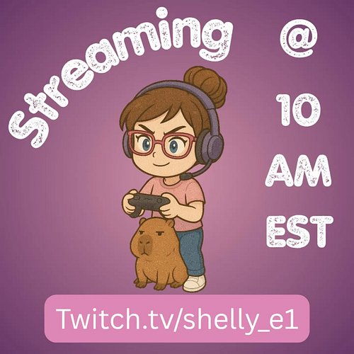👩🏼‍🌾🐔🌽Streaming #StardewValley today @ 10 AM EST. I'll be joined by a friend, @super_buns05 , while we jump into co-op mode a...