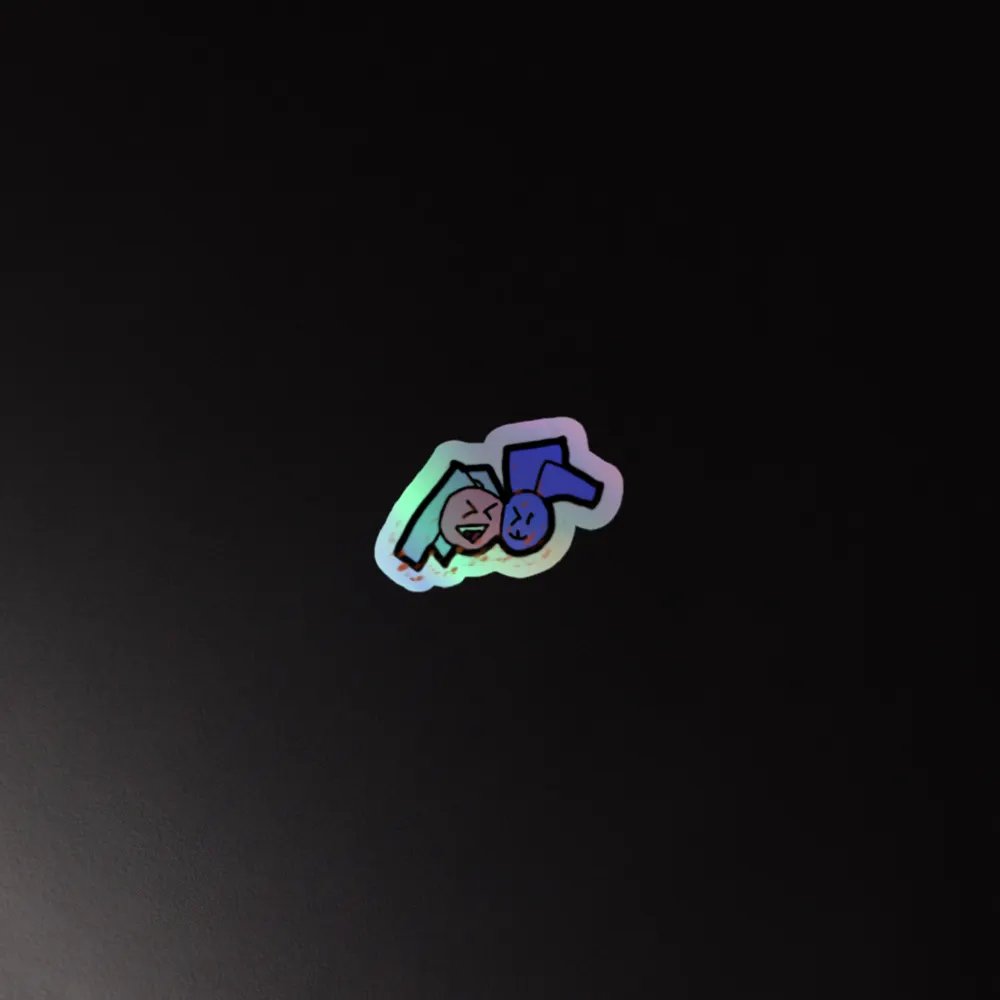 Sibling Bond Holo Sticker: Muddy Edition product image (2)