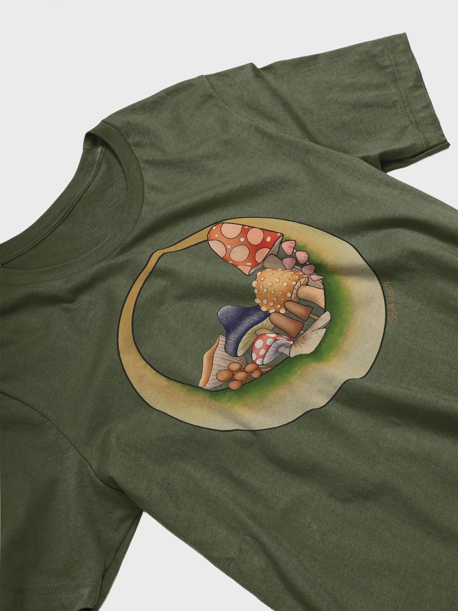 Moonie Shrooms Unisex T-Shirt product image (9)