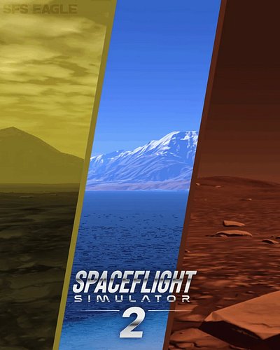 Spaceflight Simulator 2 is looking amazing! What will be your first plannet to explore?