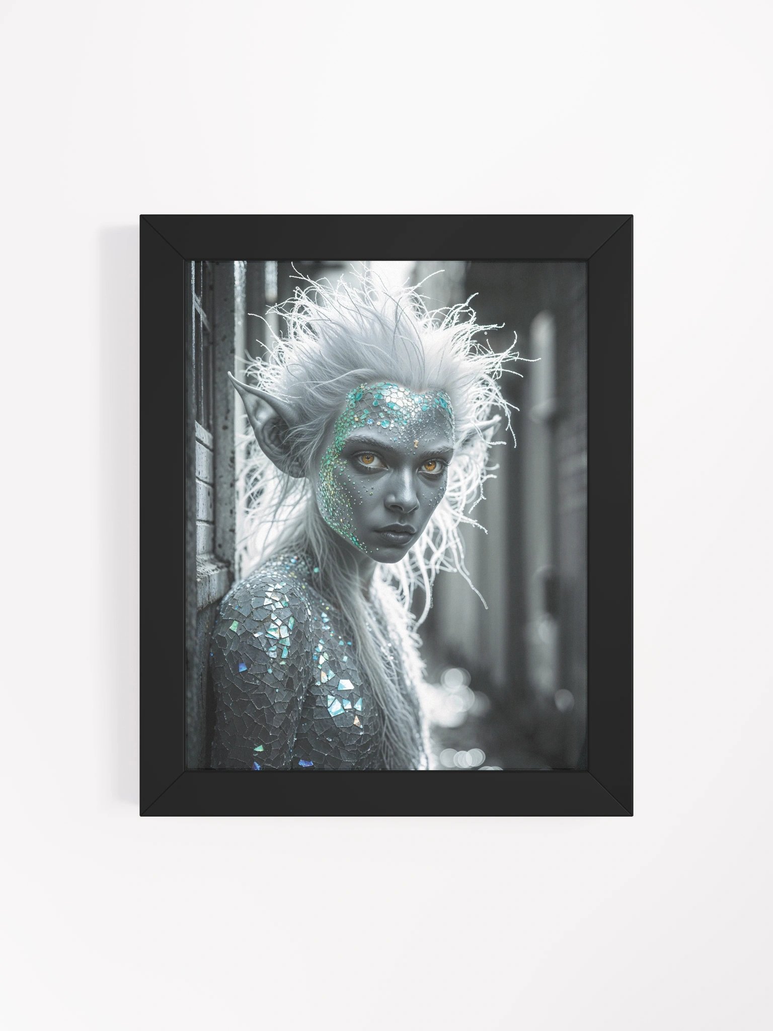 Shardborn Sentinel Framed Print product image (42)