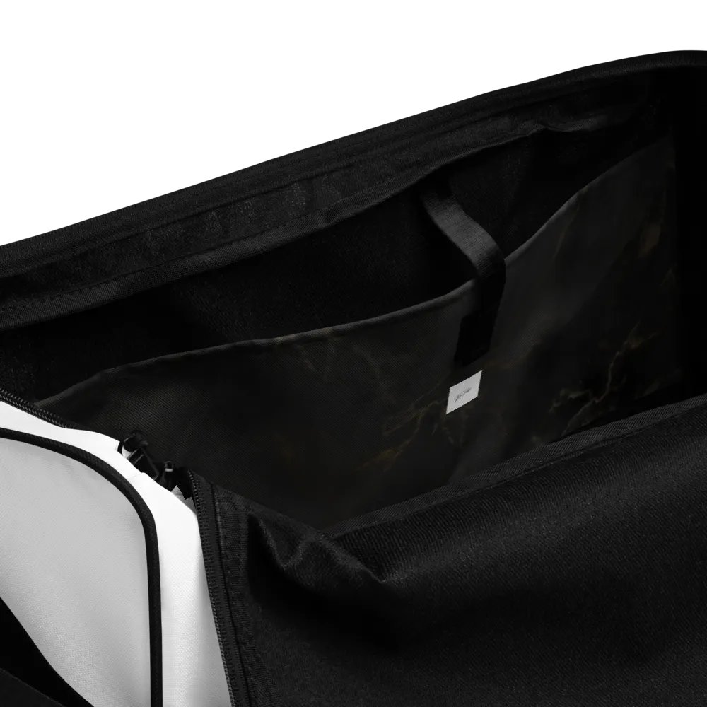 Marble Script All-Over Duffle Bag product image (4)