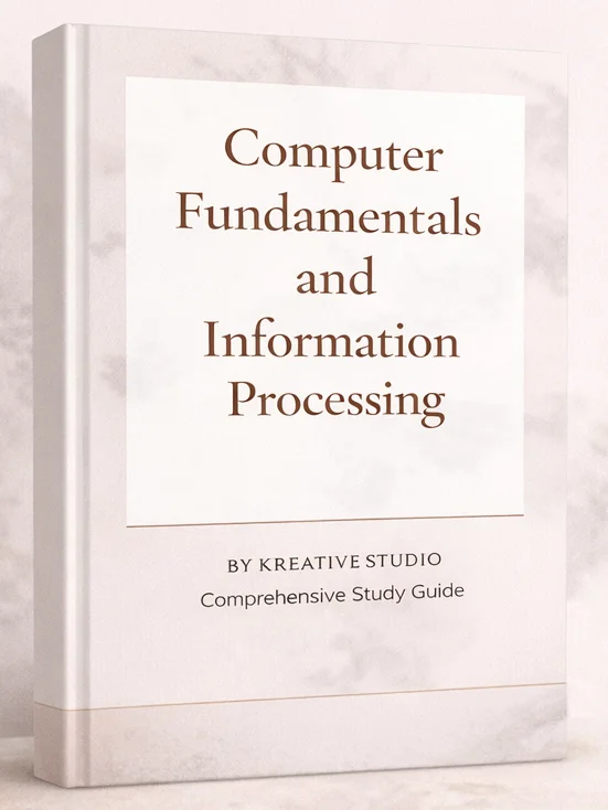 Computer Fundamentals and Information Processing Study Guide 1 product image (1)