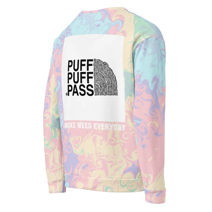 Puff Puff Pass High-Dye Pastel Sweatshirt product image (2)