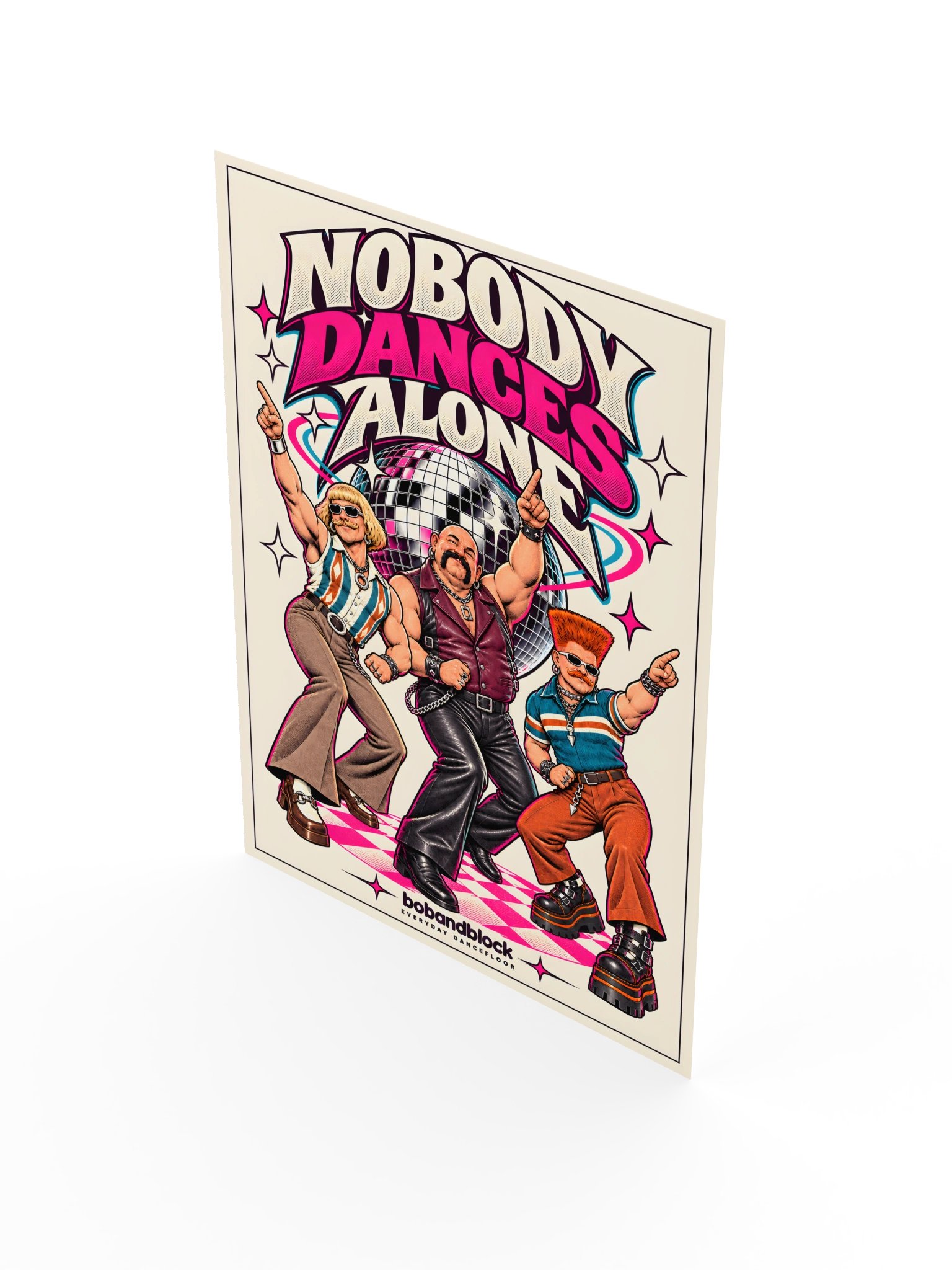Nobody Dances Alone Art Poster product image (3)