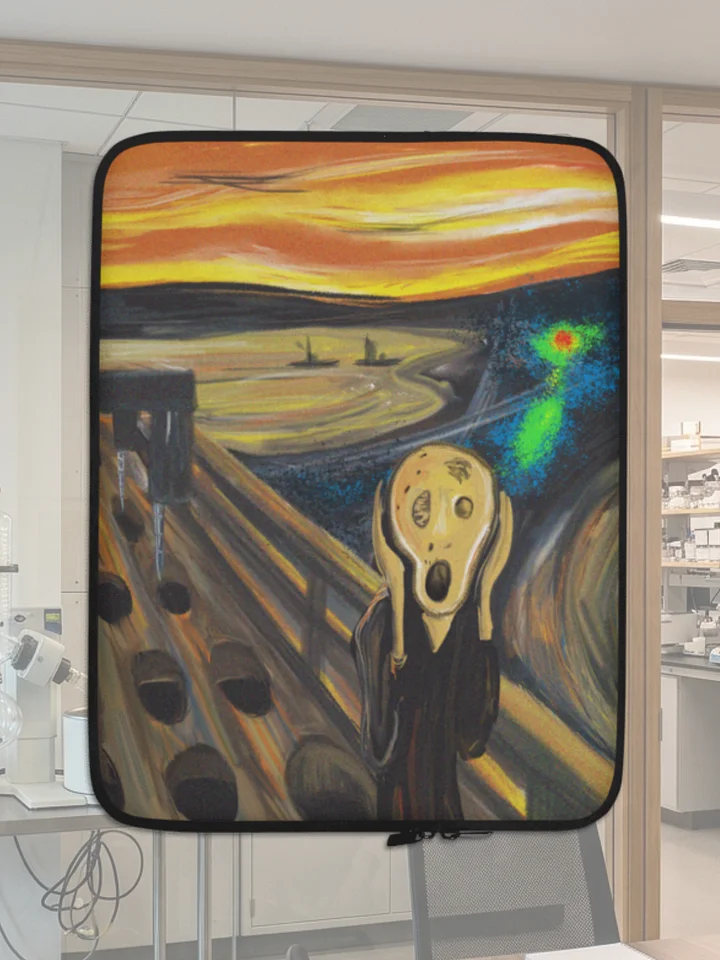 ChemScrapes Chemistry and Biology Themed Laptop Sleeve | The Screen product image (1)