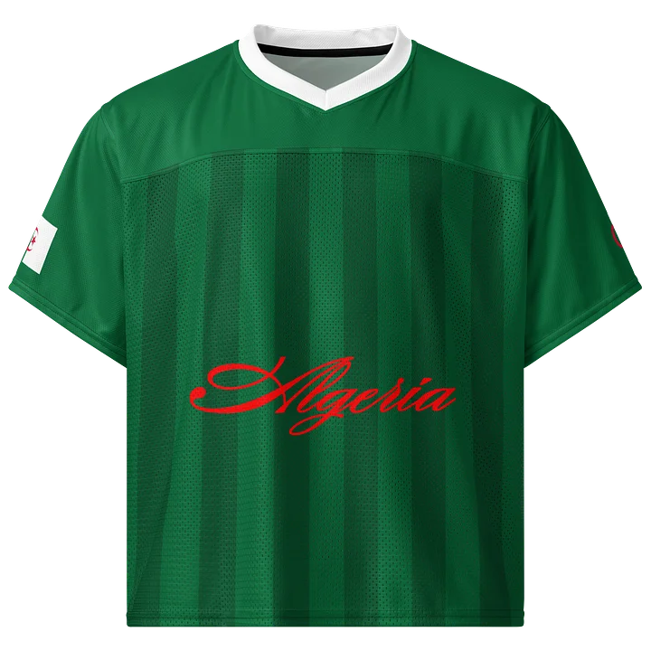 Algeria Boxy Sports Tee product image (1)