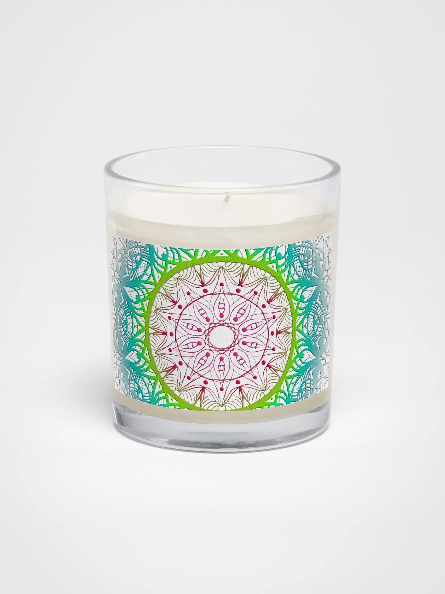 Mandala Bliss Soy Wax Candle product image (1)