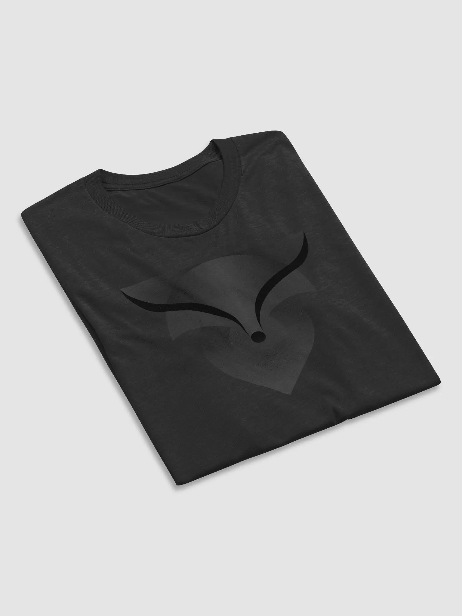 foXnoMad Logo Vintage Tee (Matte Black) product image (6)