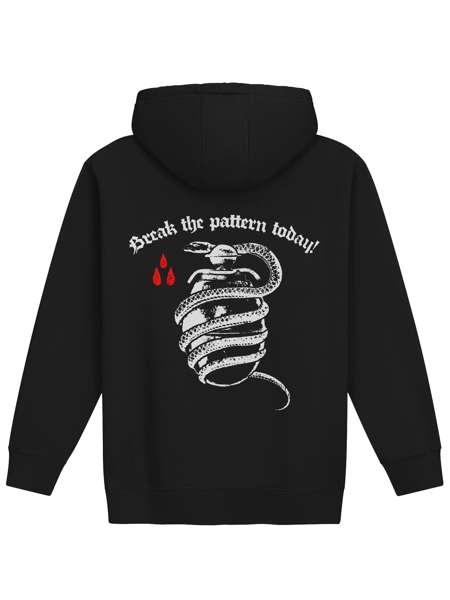 BREAK THE PATTERN HOODIE BACKPRINT product image (2)