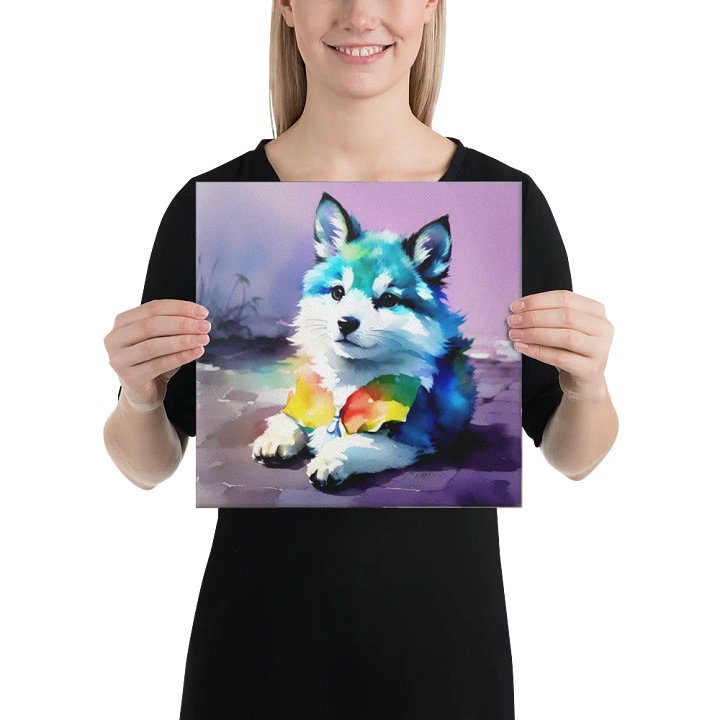 Cute Dog Digital Painting - v2 product image (2)