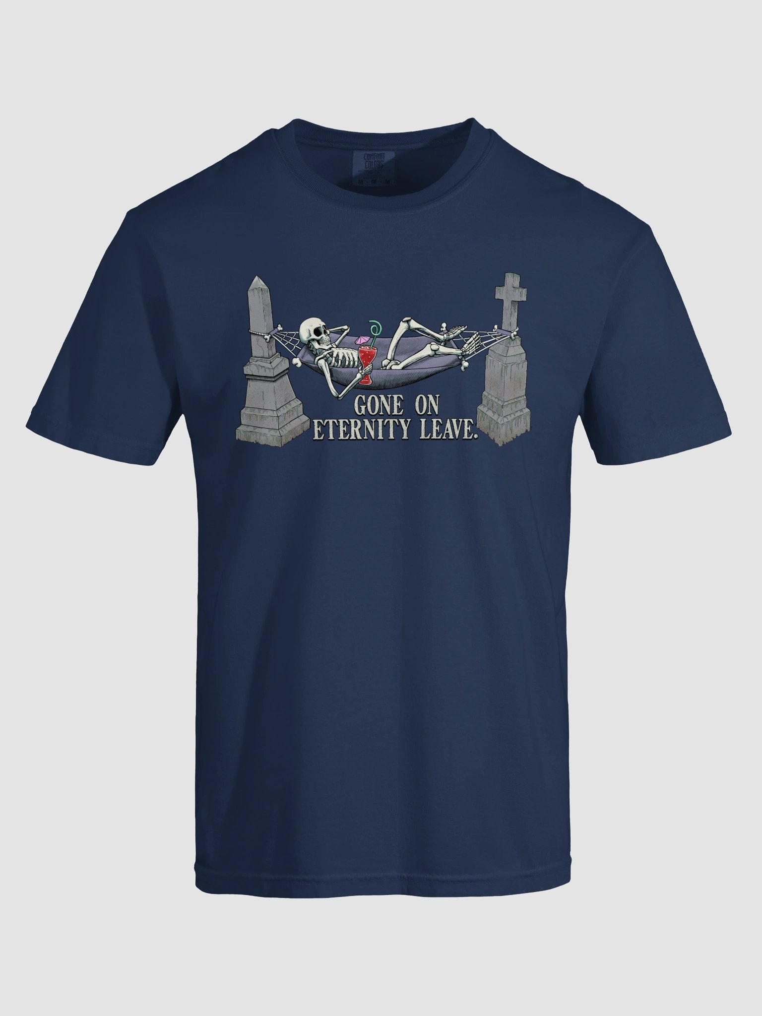 Gone on Eternity Leave Heavyweight Men's T-Shirt product image (5)