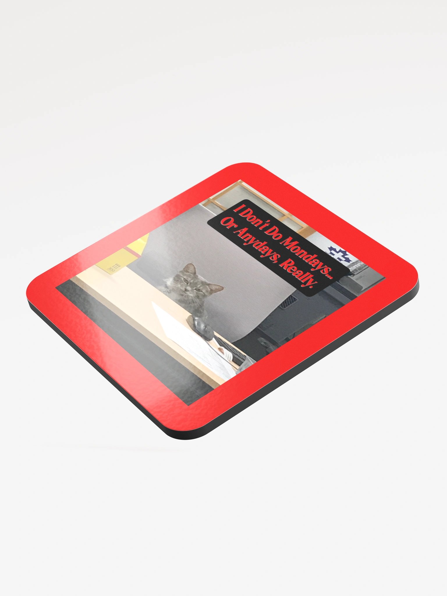 Monday's Cat Desk Coaster product image (3)