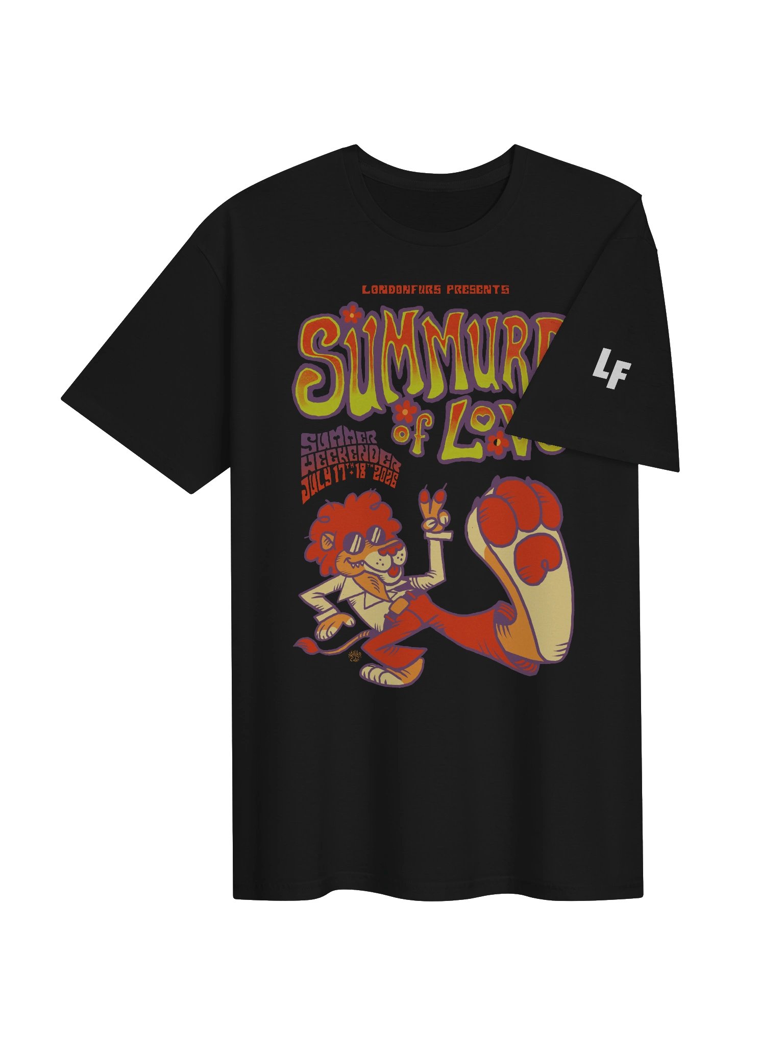 LondonFurs Summer Weekender '26 - Summurr of Love! - T-shirt product image (4)