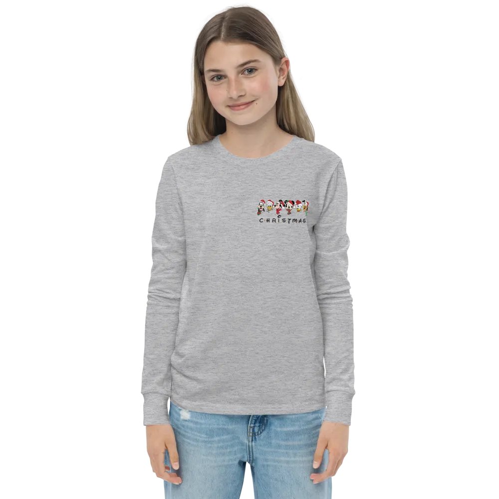 Santa Squad Youth Long Sleeve Tee product image (1)