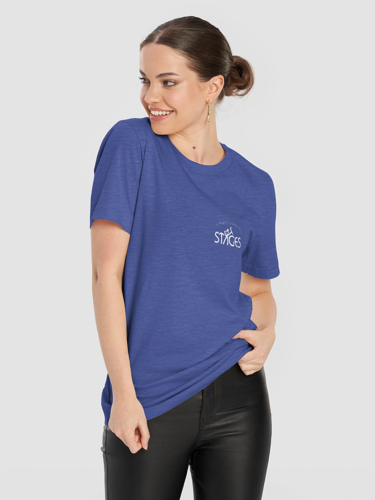 Unisex Supersoft T-Shirt - Stages Logo on the Front product image (81)
