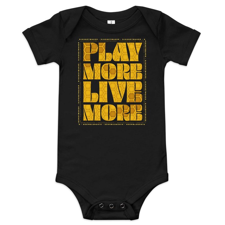 Play More Live More Short Sleeve One Piece product image (3)