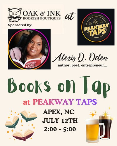 🍺
Come on out for some fun! We have fans! We have drinks! We have BOOKS! 
2-5PM July 12th @peakwaytaps 

presented by @oakand...