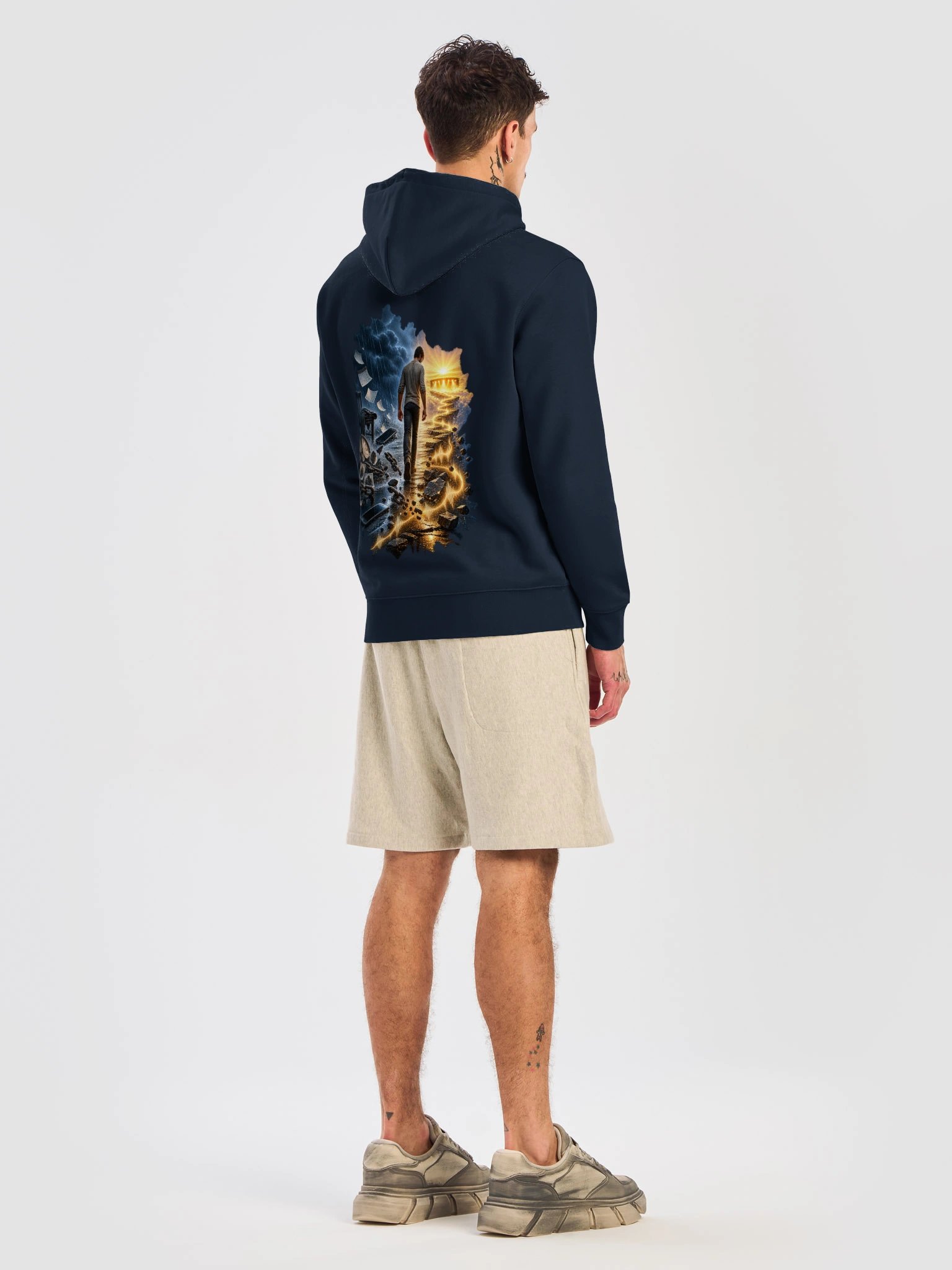 I Sacrificed Everything—Hyper Sync Beats Premium Organic Heavyweight Graphic Hoodie product image (8)