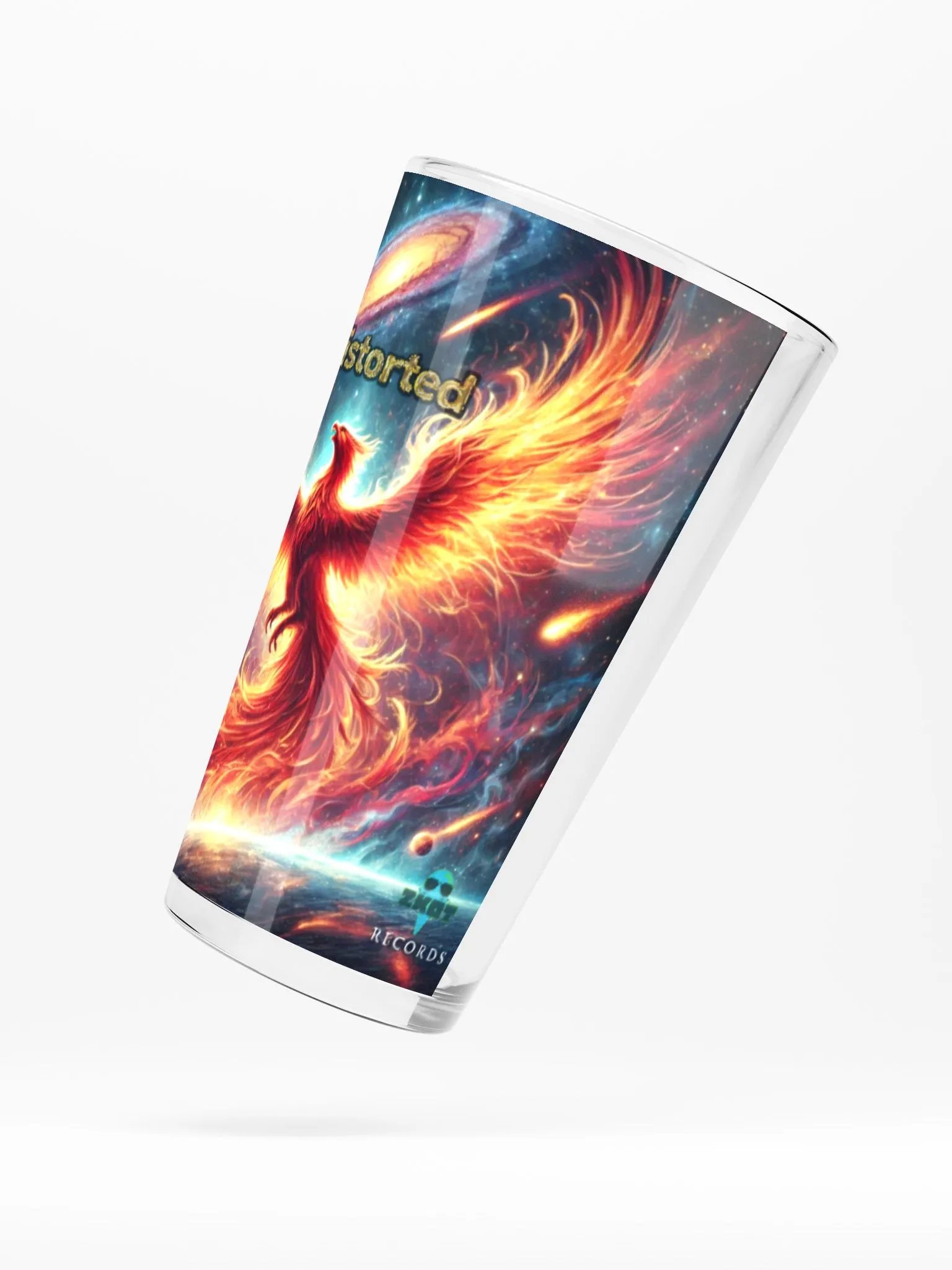 Distorted Album Cover Glass - Show your Support - Drinkware product image (5)