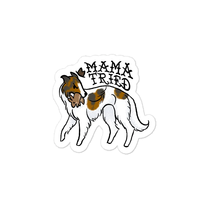 Mama Tried Sticker - Spotted Brindle product image (1)