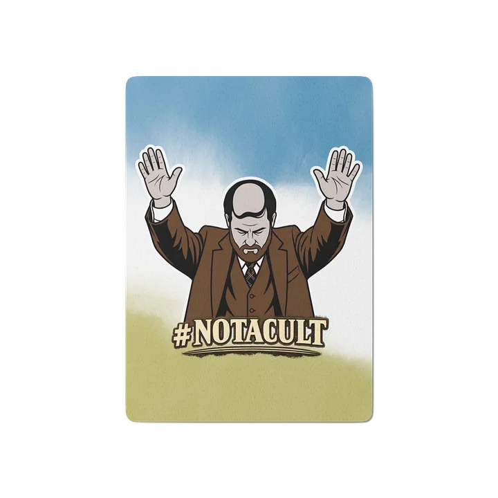 #NotaCult Pastor RayRayyy Playing cards product image (1)