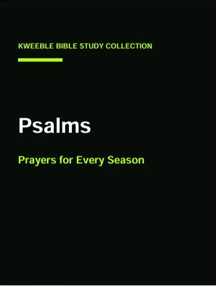 Psalms Prayers for Every Season from Kweeble Glory Store