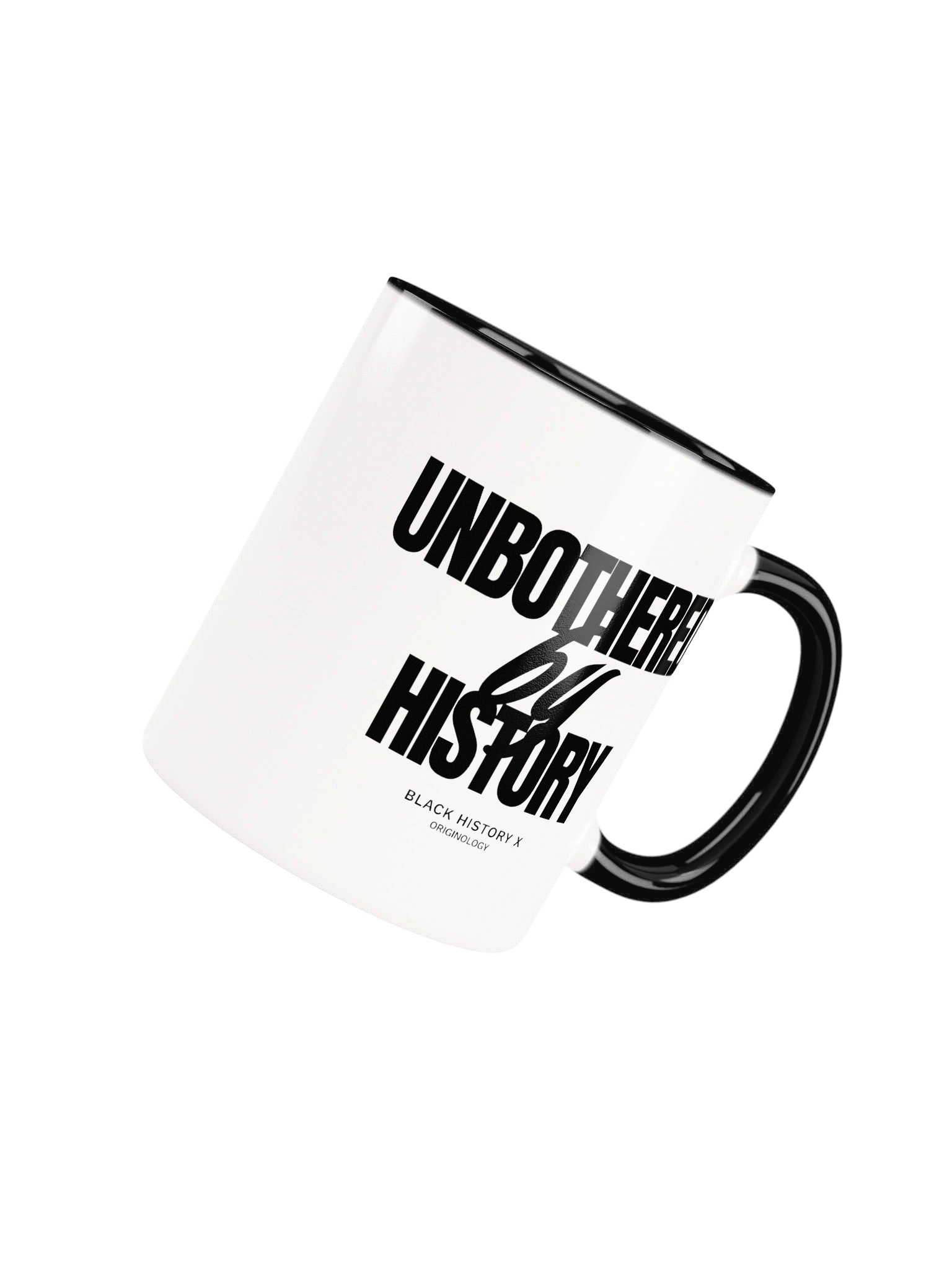 Unbothered by History | Two Tone Mug | Originology | Black History X product image (4)