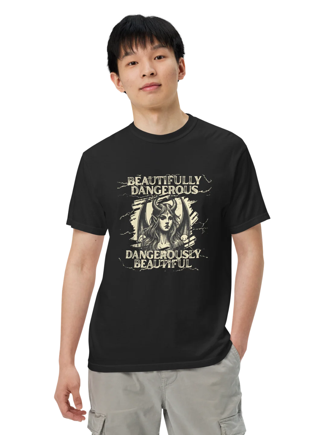 Beautifully Dangerous Gothic Tee product image (1)