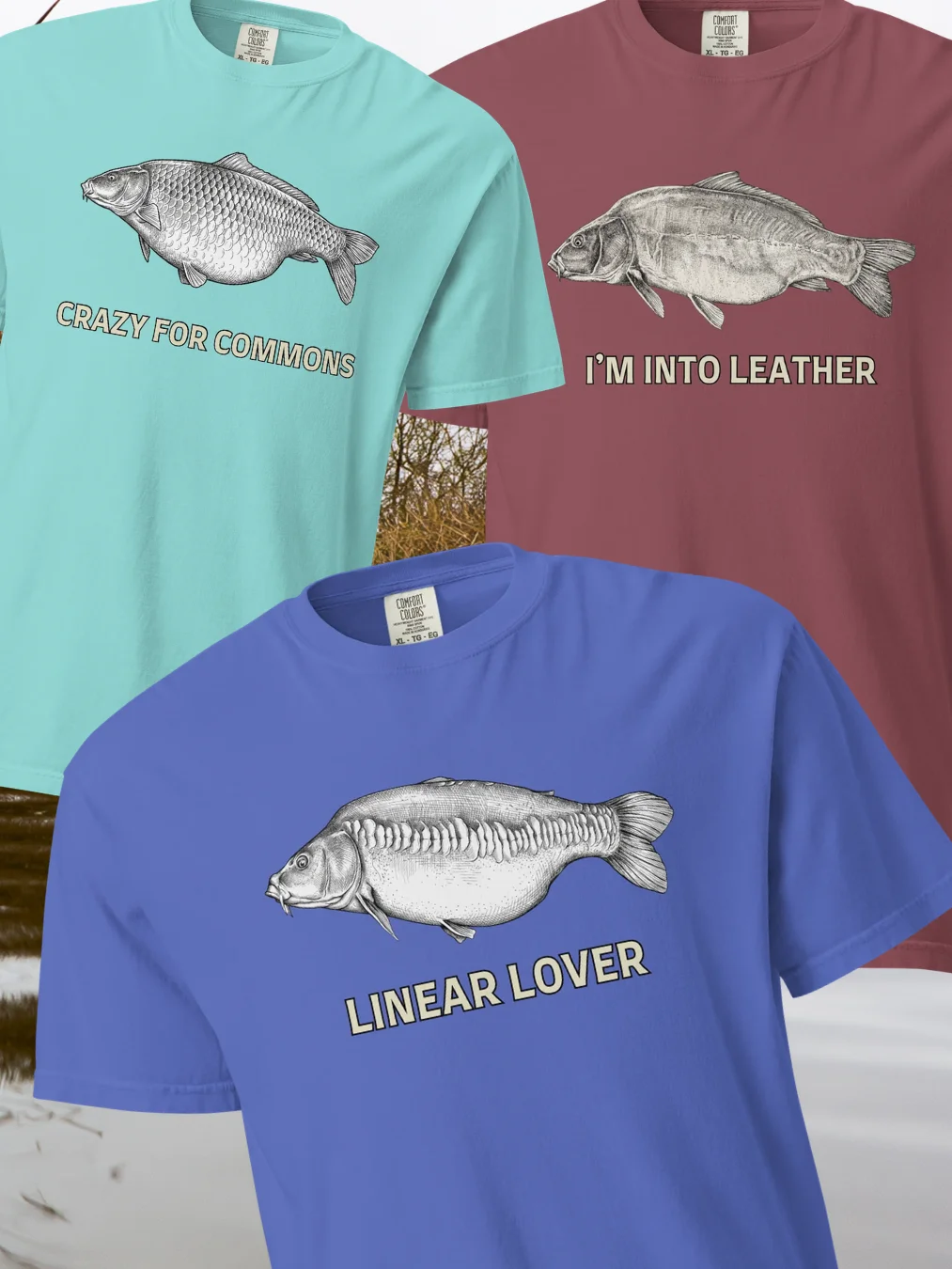 Carp Crazy 3 Shirt Bundle (Save 20%) product image (1)