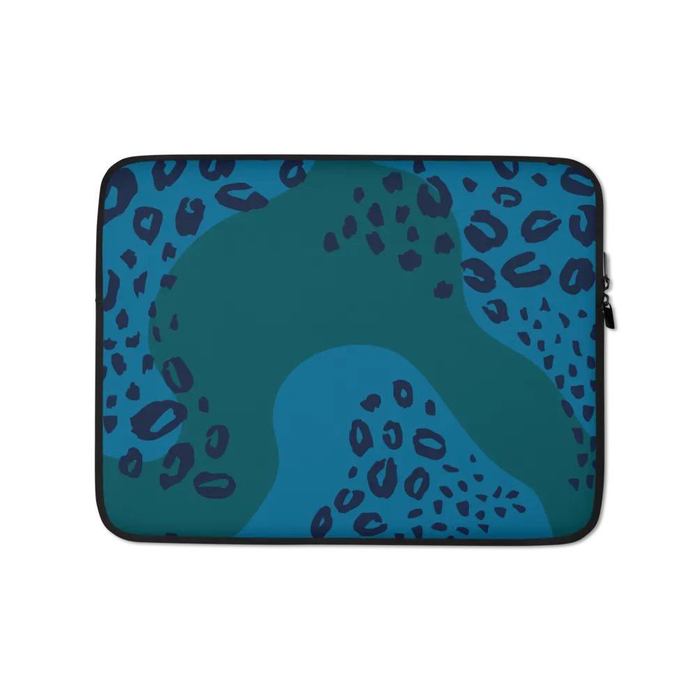 Teal Jaguar Laptop Sleeve product image (1)