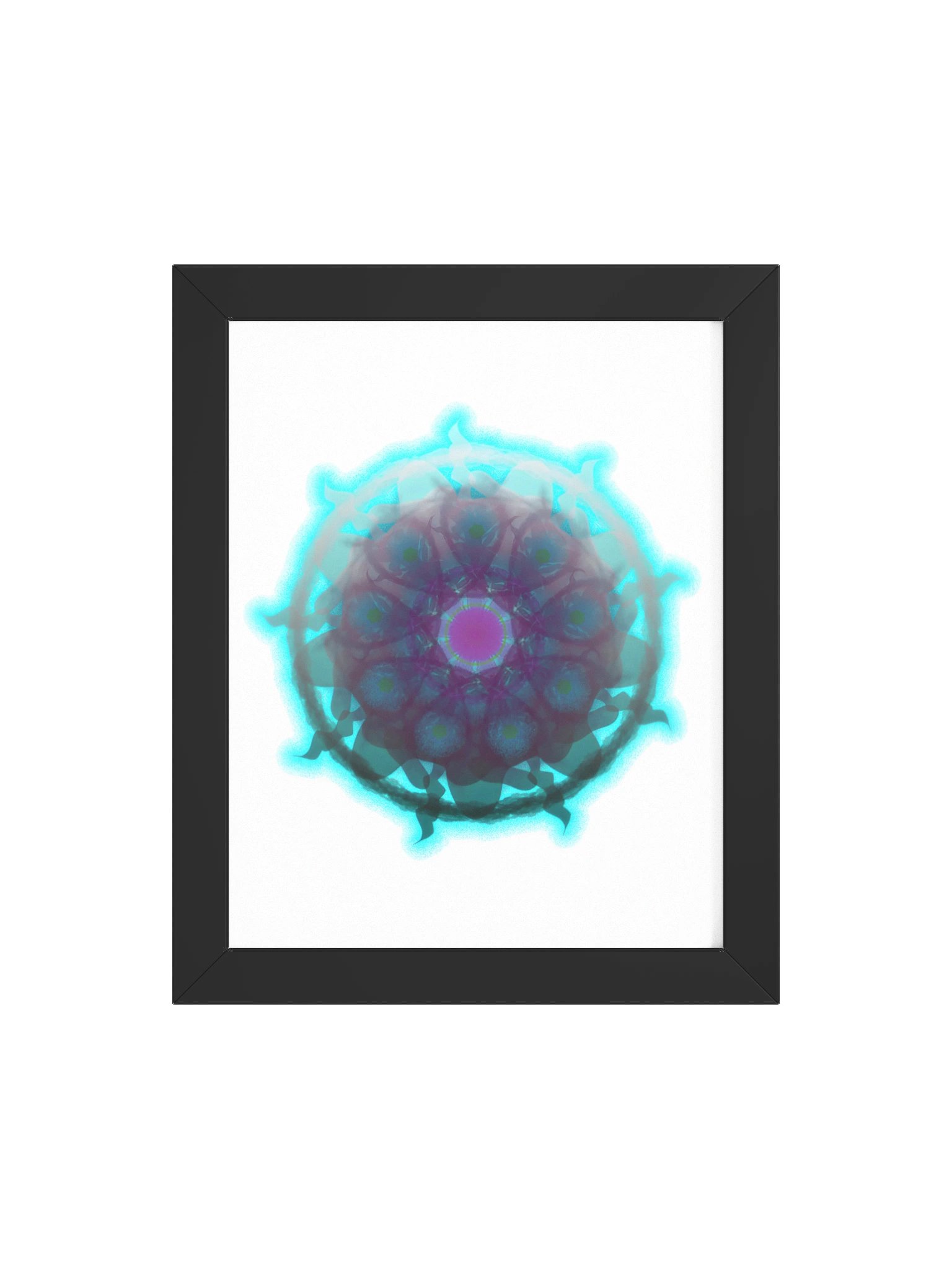 Neon Bloom Framed Poster product image (10)