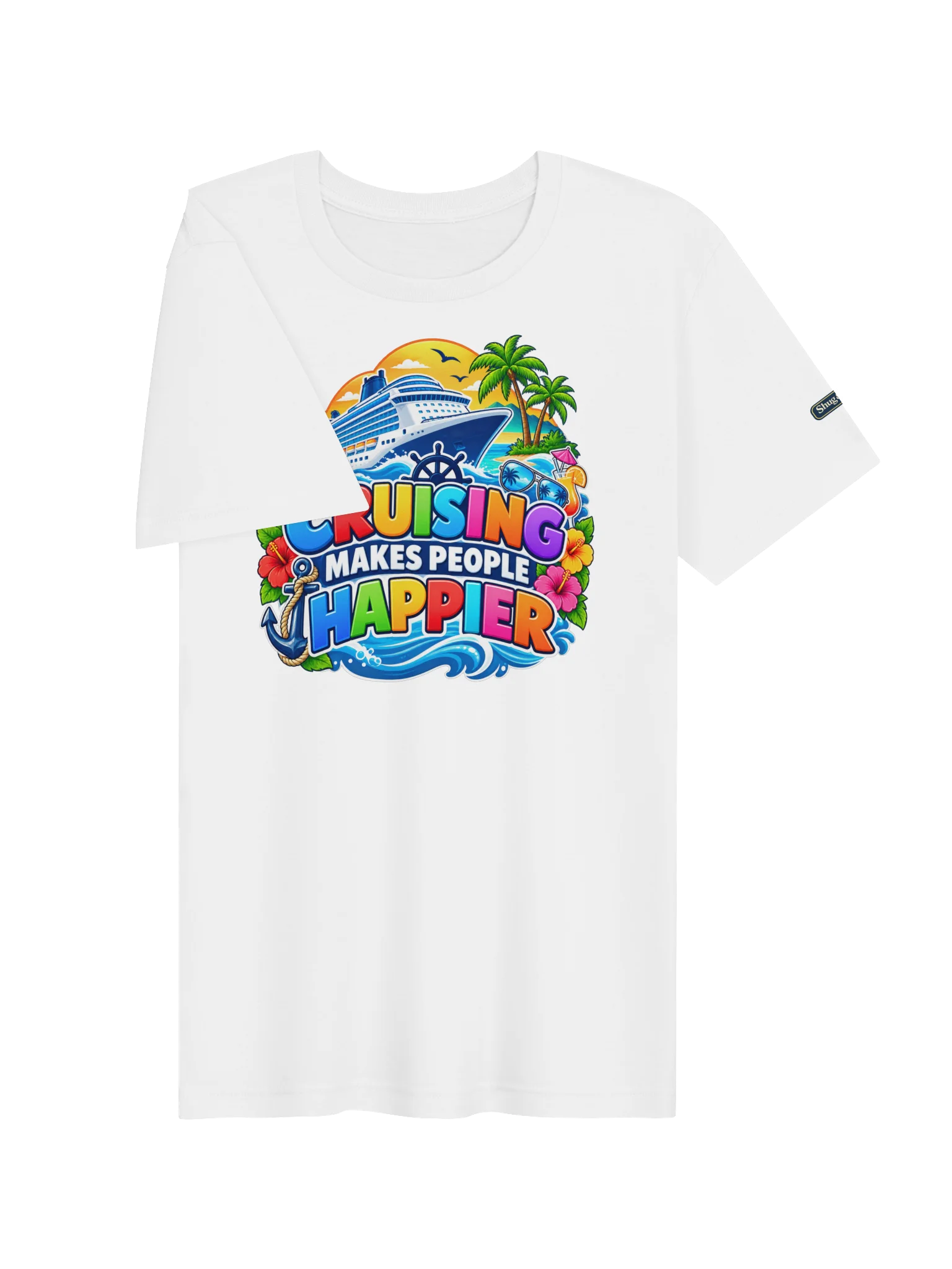Cruising Makes People Happier T-shirt product image (63)
