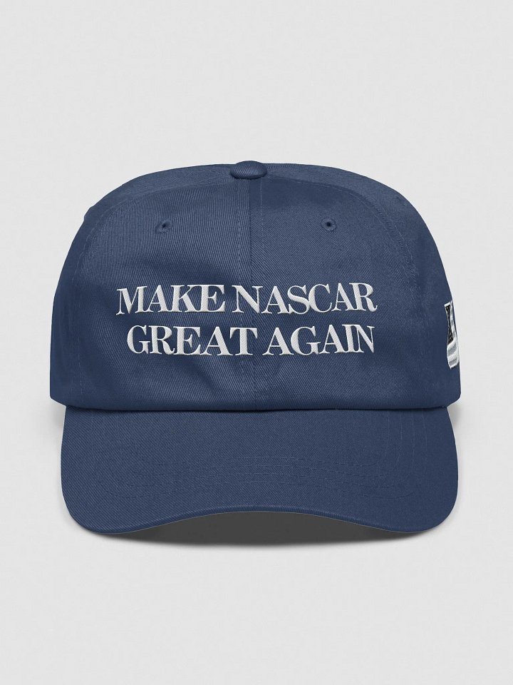 make nascar great again hat/cap blue - 100% cotton product image (2)