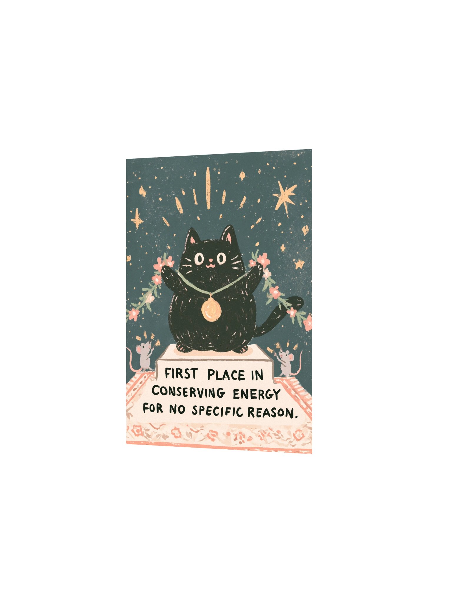 First Place in Energy Saving Cat Poster product image (12)