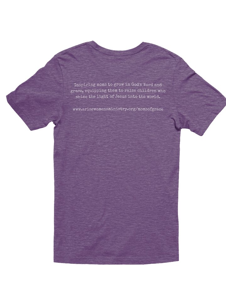Moms of Grace T-Shirt Heather Team Purple product image (2)
