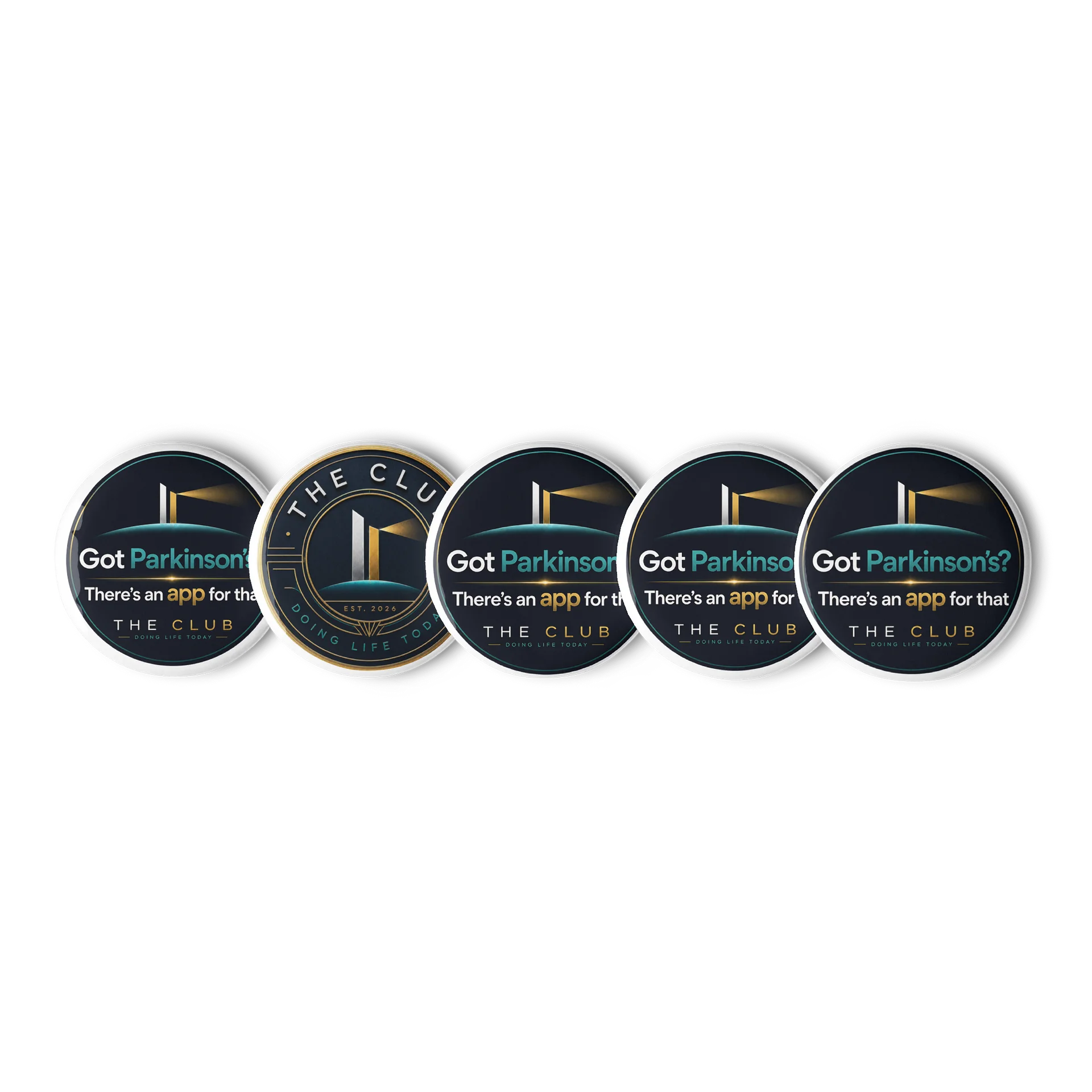 Got Parkinson's? Button product image (1)