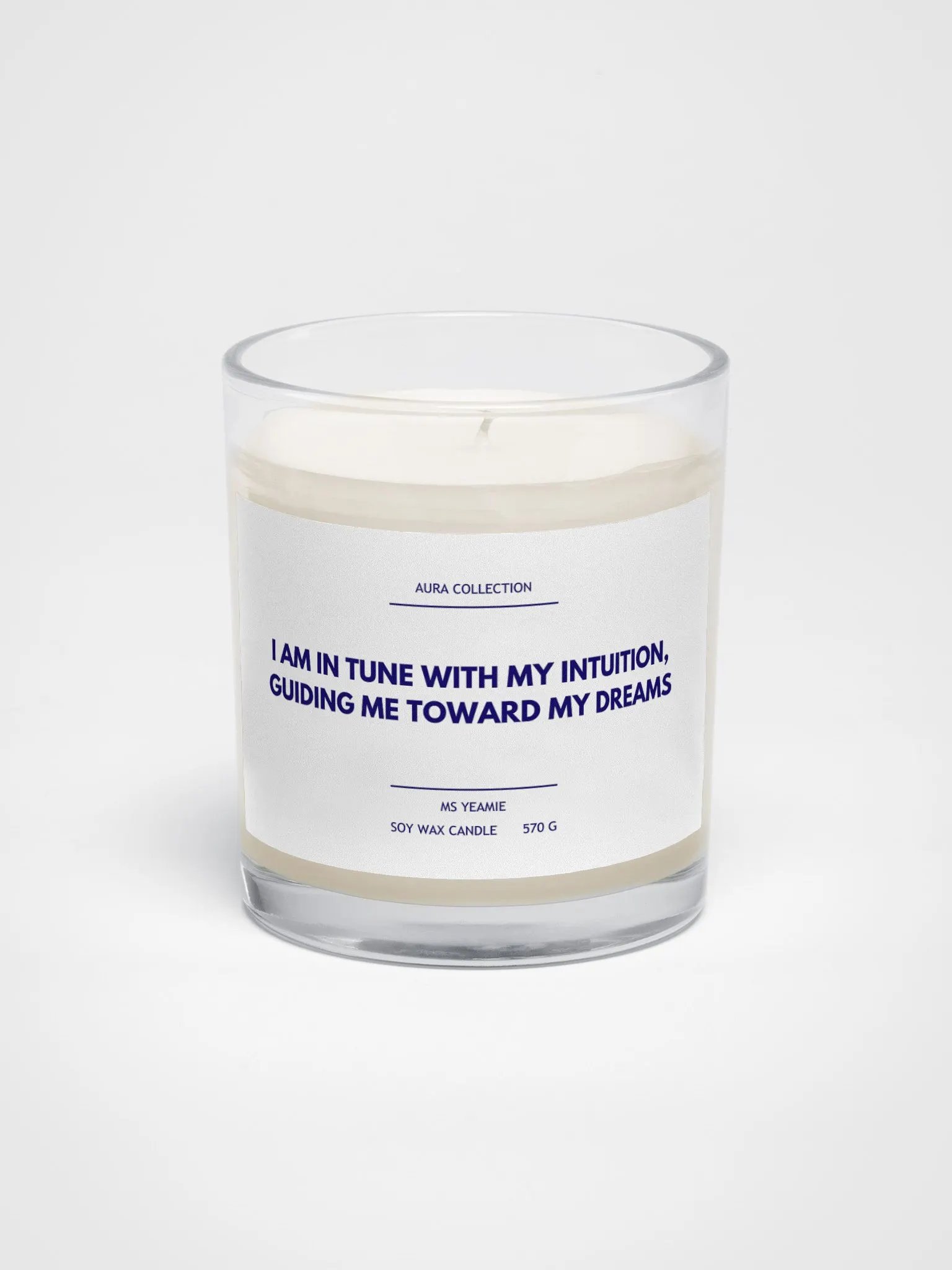 AURA COLLECTION Soy Wax Candle: Guiding Toward Your Dreams product image (1)
