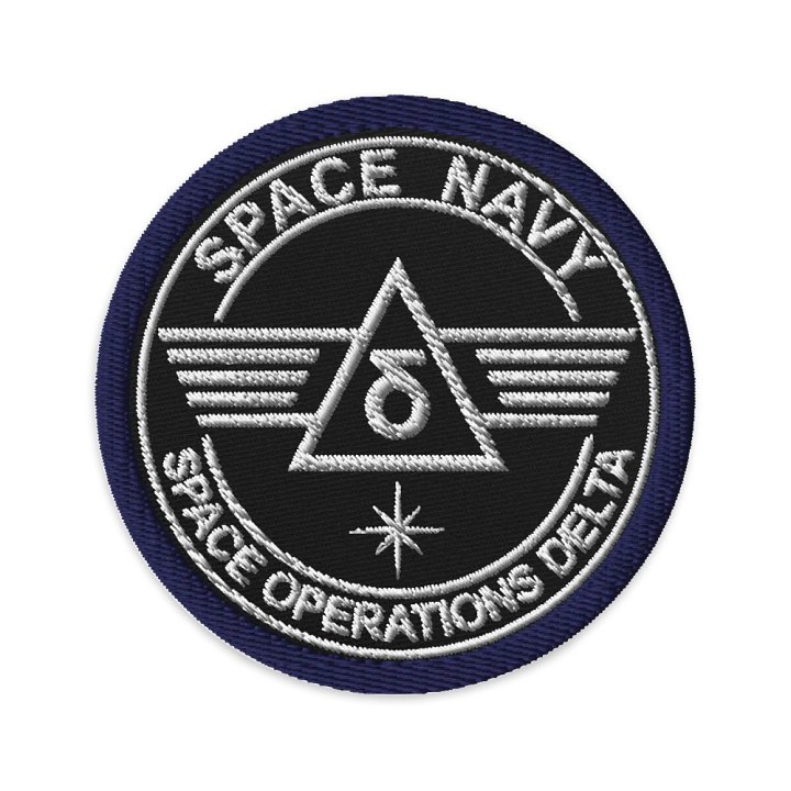 Space Navy Patch product image (1)